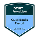 Intuit QuickBooks Payroll Certified badge